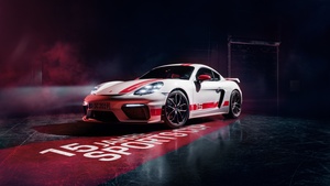 Porsche 718 Cayman GT4, Sports cars, 4K wallpaper