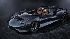 McLaren Elva, Black Edition, Sports cars, 2020, 4K wallpaper