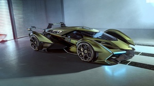 Lamborghini Lambo V12 Vision GT, Concept cars, Hypercar, 4K wallpaper