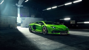 Novitec, Lamborghini Aventador SVJ, 4K wallpaper