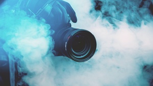 Zoom Lens, Fog, 4K wallpaper