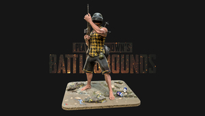 PUBG, Dark theme, PlayerUnknowns Battlegrounds, Black background, 4K wallpaper