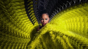 Rihanna, Super Bowl, Live concert, 4K wallpaper