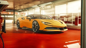 Ferrari SF90 Stradale, Exotic car, 4K wallpaper