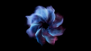 Spiral, Abstraction, Xiaomi, Stock, Black background, AMOLED, 4K wallpaper