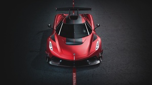 Koenigsegg Jesko, Sports cars, 2020, Dark background, 4K wallpaper