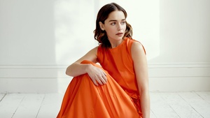 Emilia Clarke, Beautiful actress, Photoshoot, 4K wallpaper