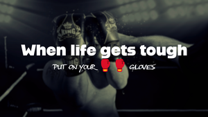 Boxing, Motivational quotes, Tough, Life motto, Monochrome background, 4K wallpaper