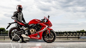 Honda CBR650R, Biker, Racer, 4K wallpaper