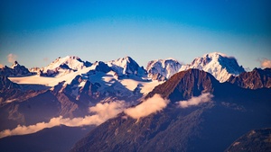 Swiss Alps, Mountains, Summit, Peaks, Switzerland, 4K wallpaper