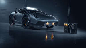 Lamborghini Gallardo Offroad, Aesthetic, 4K wallpaper