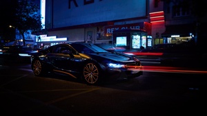 Night, Urban, 4K wallpaper