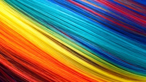 Threads, Multicolor, Texture, Colorful background, Abstract lines, 4K wallpaper