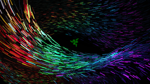 Razer, Swarm, Multicolor, Particles, 4K wallpaper