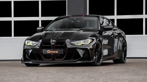 G-Power, BMW M4 CSL, Black cars, 4K wallpaper