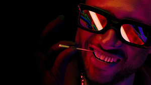 Usher, Dark aesthetic, Super Bowl, Live concert, 4K wallpaper