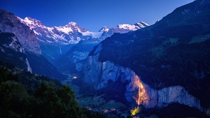 Lauterbrunnen, Valley, Rivendell, Mountains, Landscape, 4K wallpaper
