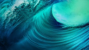 Ocean Waves, Stock, Vivo NEX, Android 10, 4K wallpaper