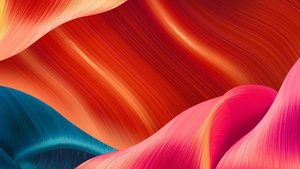 ColorOS, Android 10, Stock, Colorful background, 4K wallpaper