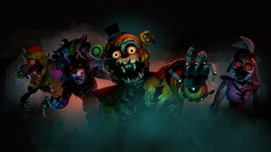 FNAF: Security Breach, Horror games, Freddy Fazbear, Survival games, 4K wallpaper