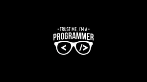 Programmer quotes, Black background, Minimalist, Code, Simple, Meme, 4K wallpaper