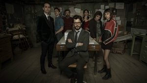 Money Heist, Spanish series, Alvaro Morte as The Professor, Ursula Corbero as Tokyo, Netflix series, 4K wallpaper
