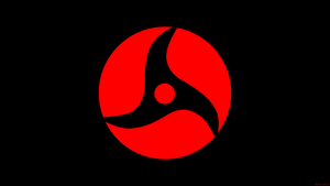 Mangekyo Sharingan, Itachi Uchiha, Black background, 4K wallpaper