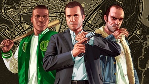 Grand Theft Auto V, Michael De Santa, Townley, Franklin Clinton, Trevor Philips, GTA 5, 4K wallpaper