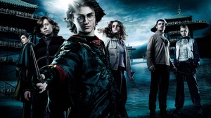 Harry Potter and the Goblet of Fire, Daniel Radcliffe as Harry Potter, Emma Watson as Hermione Granger, Ron Weasley, 4K wallpaper