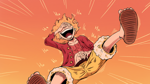 Luffy, Gear 5, One Piece, Sun God Nika, 4K wallpaper