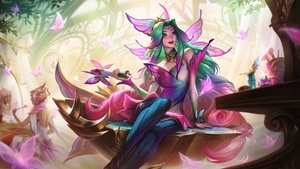 Seraphine, League of Legends, 4K wallpaper