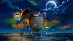 My Neighbor Totoro, Tonari no Totoro, Animation movies, Studio Ghibli, 4K wallpaper