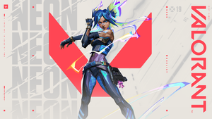 Neon, Valorant, 4K wallpaper
