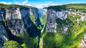 Aparados da Serra National Park, Brazil, Canyons, Scenic, 4K wallpaper