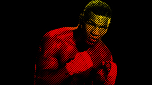 Mike Tyson, Iron Mike, American, Boxer, Athlete, Black background, Boxing, 4K wallpaper