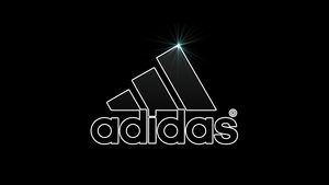 Adidas, Logo, Monochrome, Black background, Minimalist, 4K wallpaper