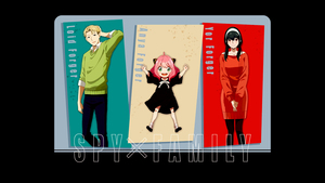 Spy x Family, AMOLED, Loid Forger, Anya Forger, Yor Forger, 4K wallpaper
