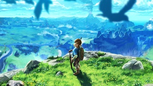 Link, Hyrule, The Legend of Zelda: Breath of the Wild, Nintendo Switch, 4K wallpaper
