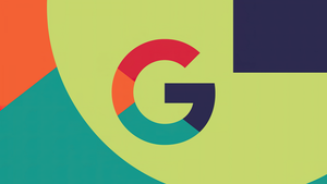 Google logo, Minimalist, 4K wallpaper