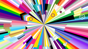 LGBTQ, Microsoft Pride, Multicolor, Colorful abstract, 4K wallpaper