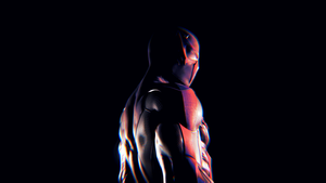 Spider-Man 2099, Marvel Comics, Black background, Spiderman, 4K wallpaper