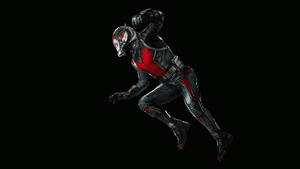Ant-Man, AMOLED, Marvel Superheroes, Black background, 4K wallpaper