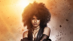 Zazie Beetz, Domino, Deadpool 2, Marvel Comics, 4K wallpaper