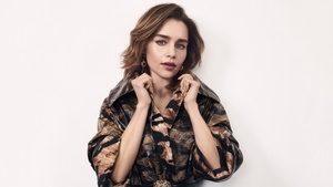 Emilia Clarke, 2023, Portrait, 4K wallpaper