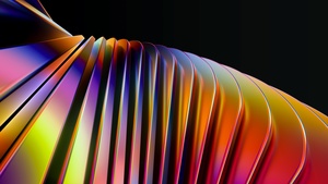 Abstract design, 3D Render, Vibrant, 4K wallpaper
