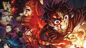 Demon Slayer: Kimetsu no Yaiba, Ultrawide, Tanjiro Kamado, Nezuko Kamado, Inosuke Hashibira, 4K wallpaper