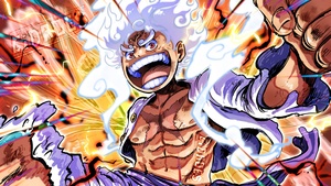 One Piece, Luffy, Gear 5, Sun God Nika, 4K wallpaper