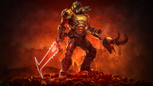 Doomguy, Doom Eternal, Doom Slayer, 4K wallpaper