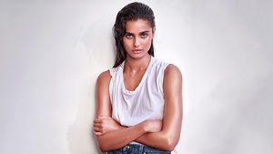 Taylor Hill, American model, White, 4K wallpaper