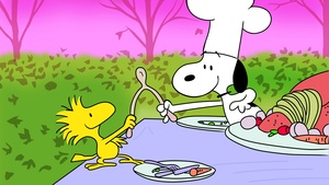 Snoopy, Thanksgiving, Peanuts, Charlie Brown, 4K wallpaper